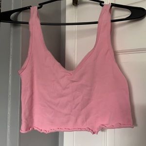 Hot pink tank
